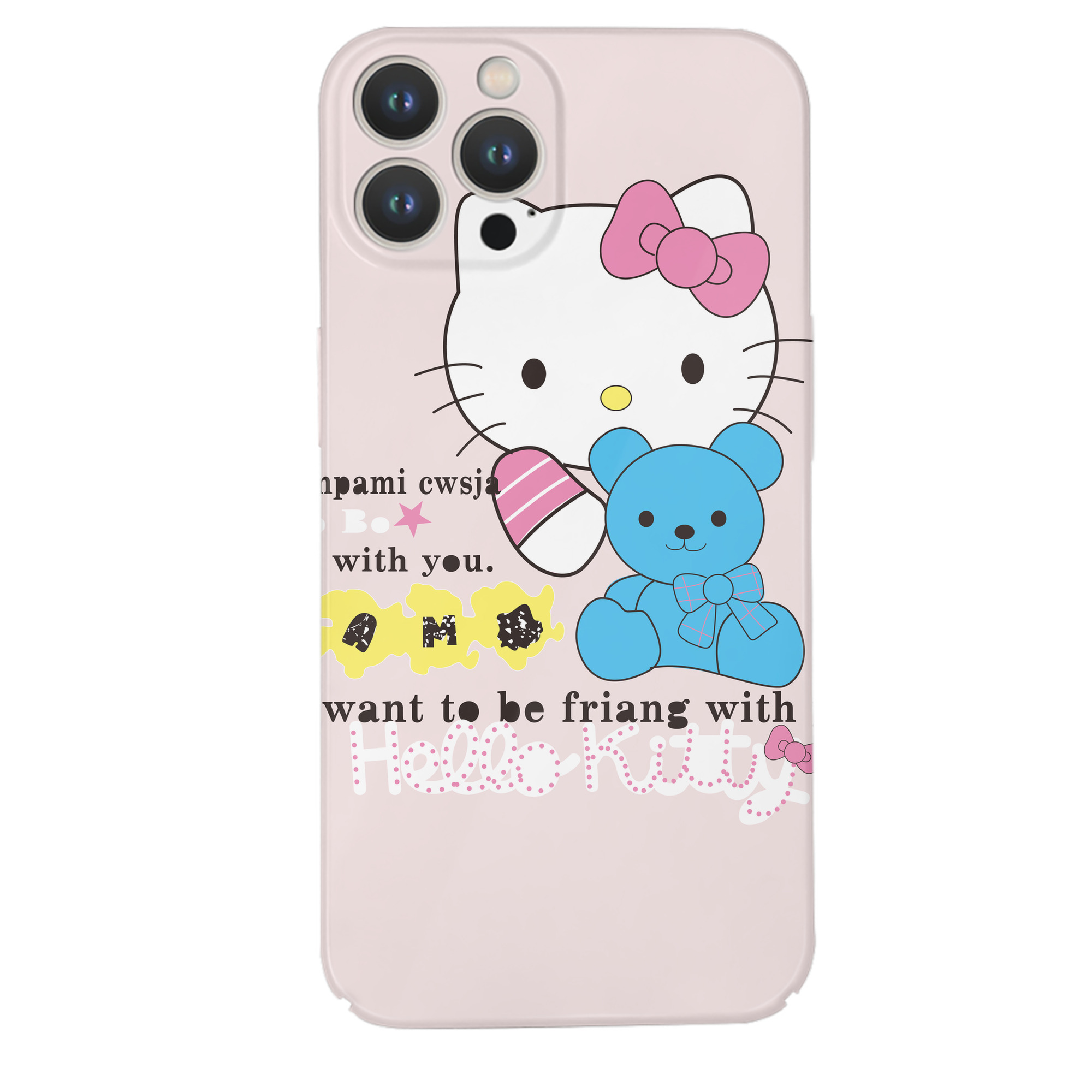 （画像用） Hello Kitty ハローキティ 【iPhone 14シリーズ対応】ハードケース